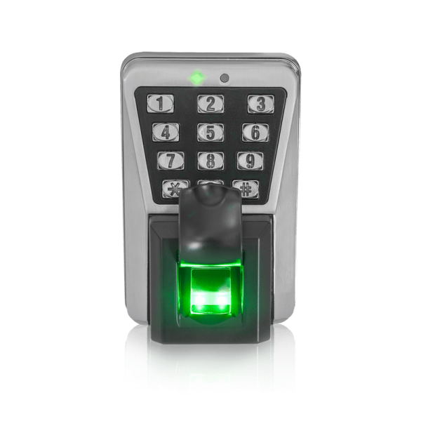 Controlador de Acceso biométrico con teclado ZKTeco 
 	Tamper Anti-Sabotaje y Salida de Alarma.
 	Compatible con Paneles inBIO como Lector RS485.
 	Capacidad de Hasta 3,000 Huellas, 30,000 Tarjetas y 100,000 Eventos.
 	Salida Wiegand para Conexión con Panelesde Acceso.
 	Diseño Industrial Anti-Vandálico.
 	Incluye el Software de Administración ZKAccess.
 	A Prueba de Agua con Índice de Protección IP65.
 	Compatible con el Lector Esclavo FR1200.
 	Interfaz TCP/IP y RS485.
