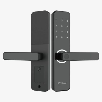 Cerradura WIFI ZKTeco Cerradura WIFI ZKTeco
Soporta APP móvil remota -Desbloquee y gestione la cerradura desde cualquier lugar
Instrucciones por audio -Instrucciones de audio fáciles de usar, soporte en Ingles y chino
Sensor de huellas capacitivo
Comunicación Wi-Fi
Garantiza una comunicación rápida y estable por Wi-Fi IEEE 802.11b
Contraseña Aleatoria
Añade dígitos aleatorios para proteger tu código de acceso de miradas indiscretas
Puerto de carga de emergencia
Carga a través del puerto micro-USB
Compatible con Android y iOS
Funciona con 4 pilas AA alcalinas